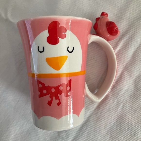 Indra Pink Chicken Mug - Picture 1 of 4